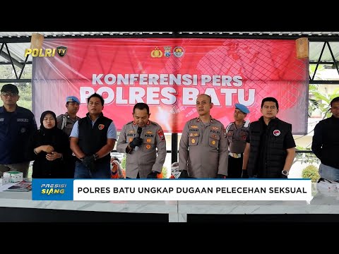 POLRES BATU UNGKAP DUGAAN PELECEHAN SEKSUAL TERHADAP SANTRI DI BAWAH UMUR