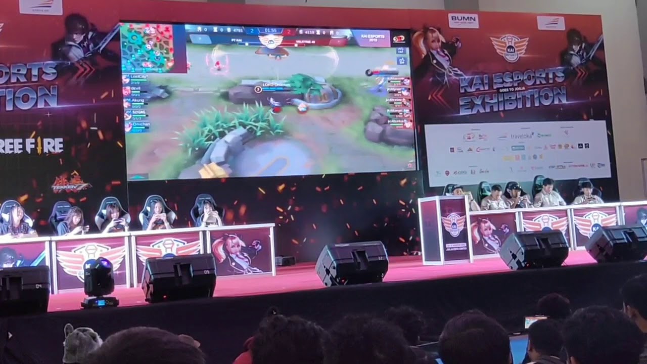 PSVLOG#3, Valkyrie 48(JKT 48) vs Loko(PT KAI) Mobile Legend liga KAI Esport 2019 Goes to Jogja