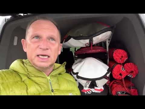 Magheraroarty windsurfing trip Oct 2022