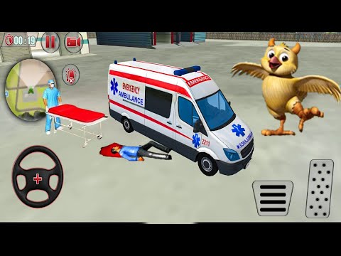 Ambulance Robot Car Transform Emergency Robot City Rescue Simulator - Android Games YHGT