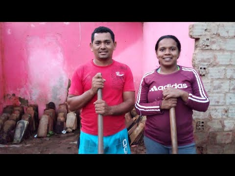 FAZENDO  GALPÃO PRA CRIA GALINHA NA ANTIGA  CASA DE VANIA DOS SALGADOS