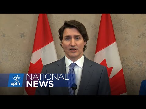 Prime Minister Justin Trudeau is speaking to reporters | APTN News