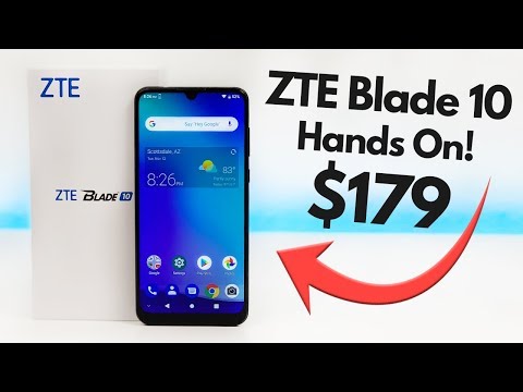 ZTE Blade 10 - Hands-On & First Impressions! (Only $179)