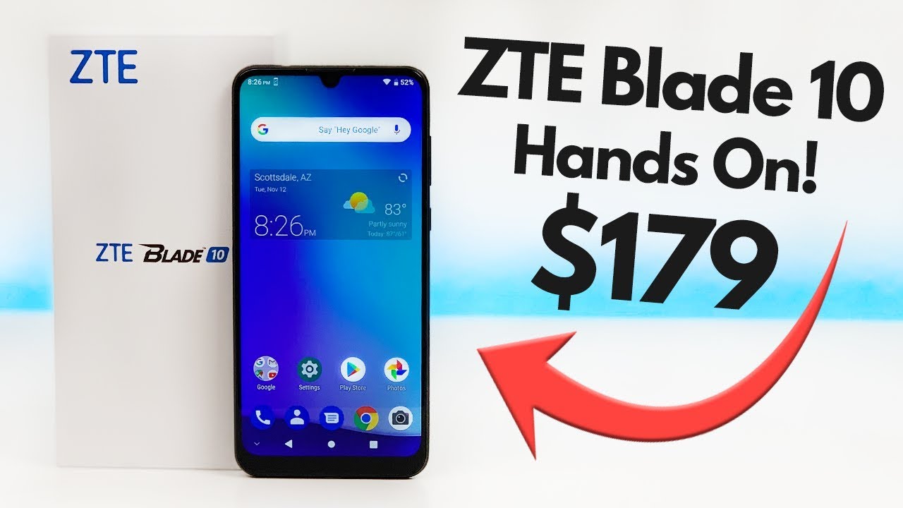 ZTE Blade 10 - Hands-On & First Impressions! (Only $179)
