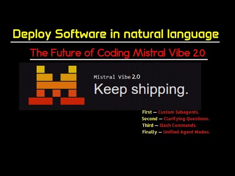 Meet Mistral Vibe 2.0 - This AI Codes, Tests & Deploys for You