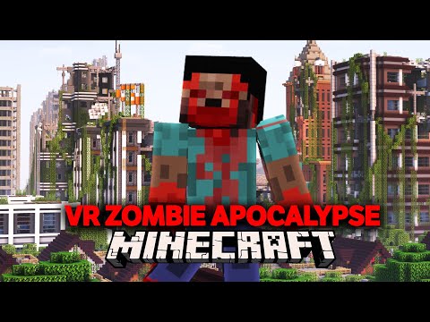 🧟 VR Zombie Apocalypse in Minecraft 🎮
