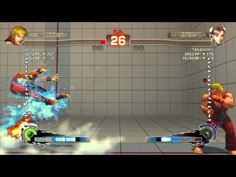 SSF4 AE 2012: panya xbox (Ken) vs TAKAHOKO (Chun-Li) - Xbox Live Ranked Match