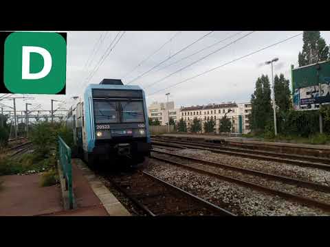 SIVE RER D Z20500 Direction Melun Via Combs La Ville Quincy