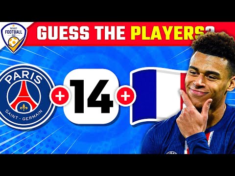 GUESS THE PLAYER BY NATIONALITY AND CLUB AND JERSEY NUMBER | FOOTBALL QUIZ 2025