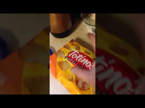 Pizza rolls in the microwave