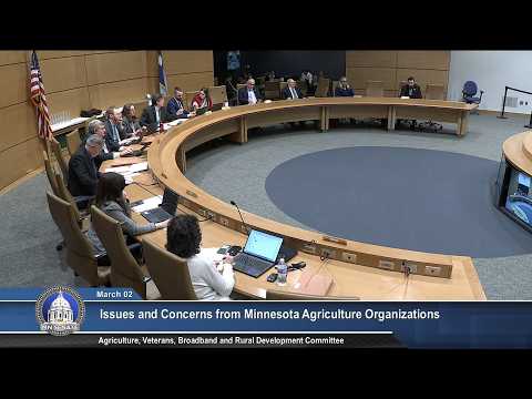 Committee on Agriculture, Veterans, Broadband and Rural Development - 03/02/26