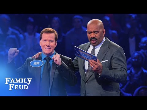 Jeff Dunham's MAGIC Fast Money! | Celebrity Family Feud