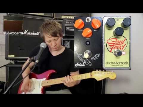 Selah Effects Feather Drive vs EHX Soul Food