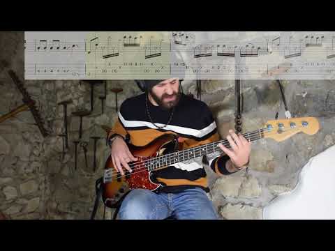 GROOVE N 5 FUNK !!! LET'S STUDY TOGETHER + BASS TAB + SCORE eubasss