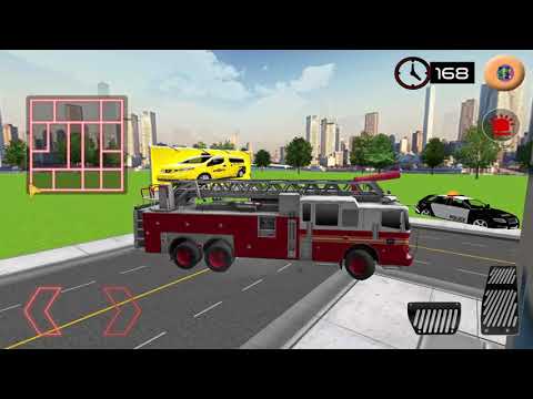 Firefighter Emergency Rescue Hero 911 Simulator - fire truck - Android Gameplay