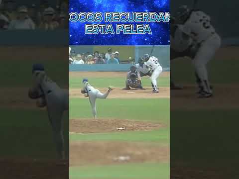 pocos recuerdan está pelea #mlb #beisbollatino #beisbol #baseballszn #baseball  #sports #dodgers