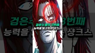 원피스 검은수염이 숨긴 "동물계 능력"의 비밀 15년 전 샹크스의 붕대...