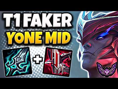 T1 Faker Yone vs Vladimir [ MID ] Korea Master Patch 26.3