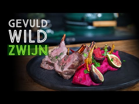Wild zwijn rack op de Big Green Egg | Hoe maak je wild zwijn op de BBQ
