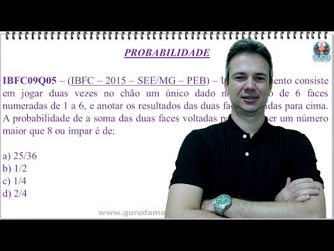 IBFC07NSQ05 - IBFC - 2015 - SEE/MG - PROBABILIDADE