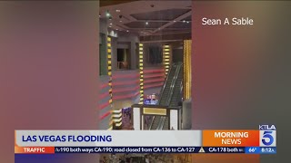 Storm floods Planet Hollywood, other Vegas strip hotels