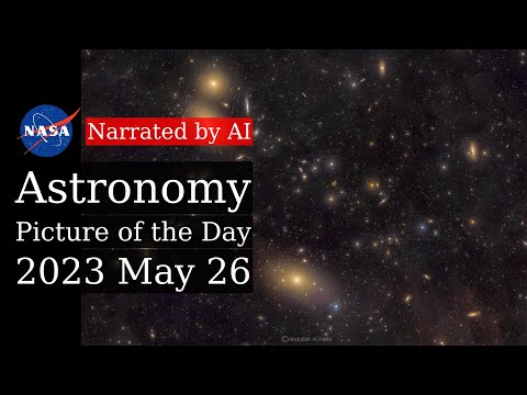 APOD: 2023-05-26 - Virgo Cluster Galaxies (Narrated by Brian)