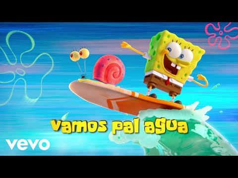 Tainy, J Balvin - Agua (Music From "Sponge On The Run" Movie/Lyric Video)