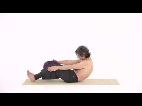 Boot Haltung 1, Variante mit Mula Bandha - Nava Asana