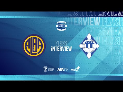 Flash Interview - SC Alba x FC Pampilhosa (J05 - 2.ª Fase)