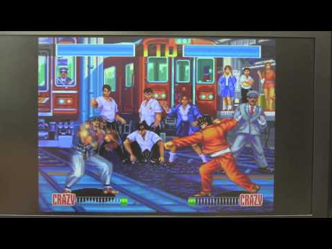 SNK Neo Geo MVS Aggressors of Dark Kombat (GANGAN) - YouTube