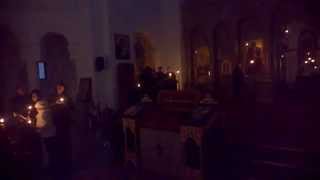 Prohodul Domnului  in Vinerea Patimilor, Starea II la Catedrala Episcopala din Caransebes