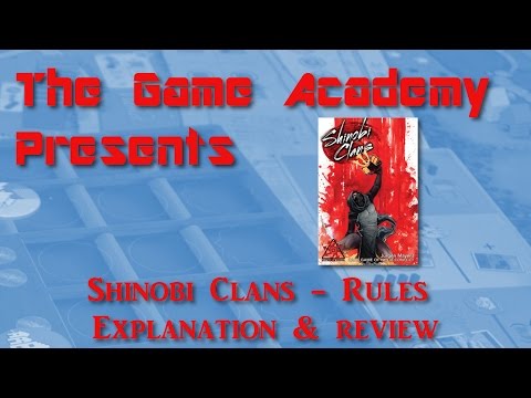 The Game Academy - Shinobi Clans How to Play & Review