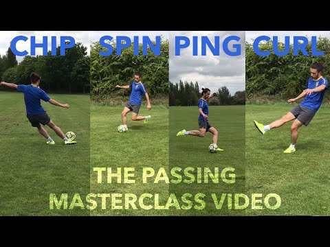 How to Ping a Football | Ultimate Passing Tutorial + Guide to Improve Performance - Passing drills