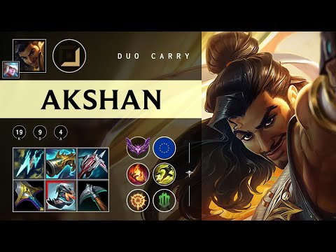 Akshan ADC vs Draven - EUW Master Patch 25.23