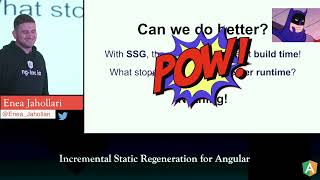 ng-India 2023 | Incremental Static Regeneration for Angular by Enea Jahollari