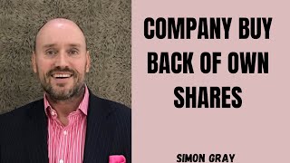 Company Purchase Of Own  Shares