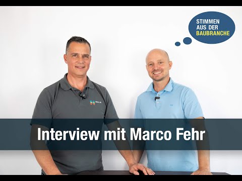 Stimmen aus der Baubranche #1 | Interview mit Marco Fehr