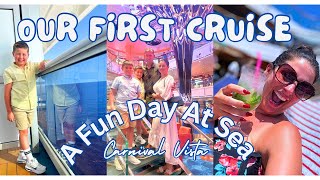 Carnival Vista /A Fun Day At Sea #cruiseship #cruisevlog