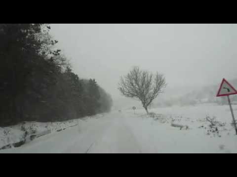 Utilajele au deblocat drumurile din apropiere de Ion Corvin, Constanta