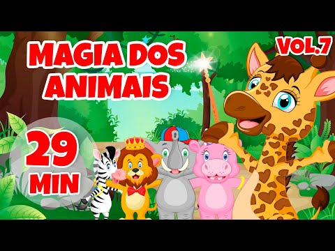 Magia dos Animais Vol. 7 - Giramille 29 min | Desenho Animado Musical