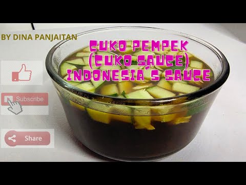Cuko sauce (Cuko Pempek/Empek-empek),Indonesia's Dish