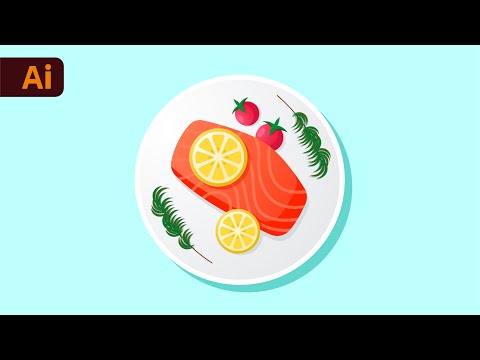 Lets draw the Youtube Button Adobe Illustrator Flat Design Tutorial