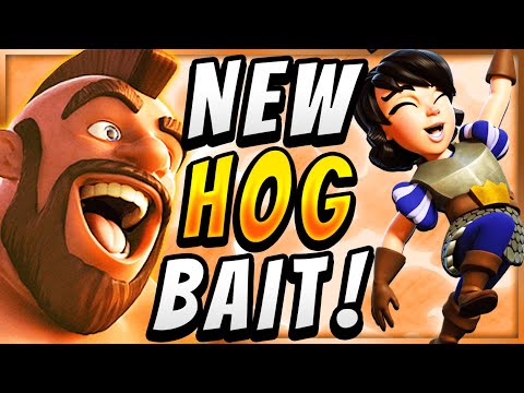 UNDEFEATED DECK! NEW HOG PRINCESS BAIT DOESN'T LOSE! — Clash Royale