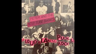 Peter &amp; The Test Tube Babies - Beat Up The Mods - The Loud Blaring Punk Rock LP -Hairy Pie Recs 1985
