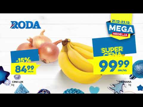 Roda I Mega nedelja 21.12 - 27.12.2018.