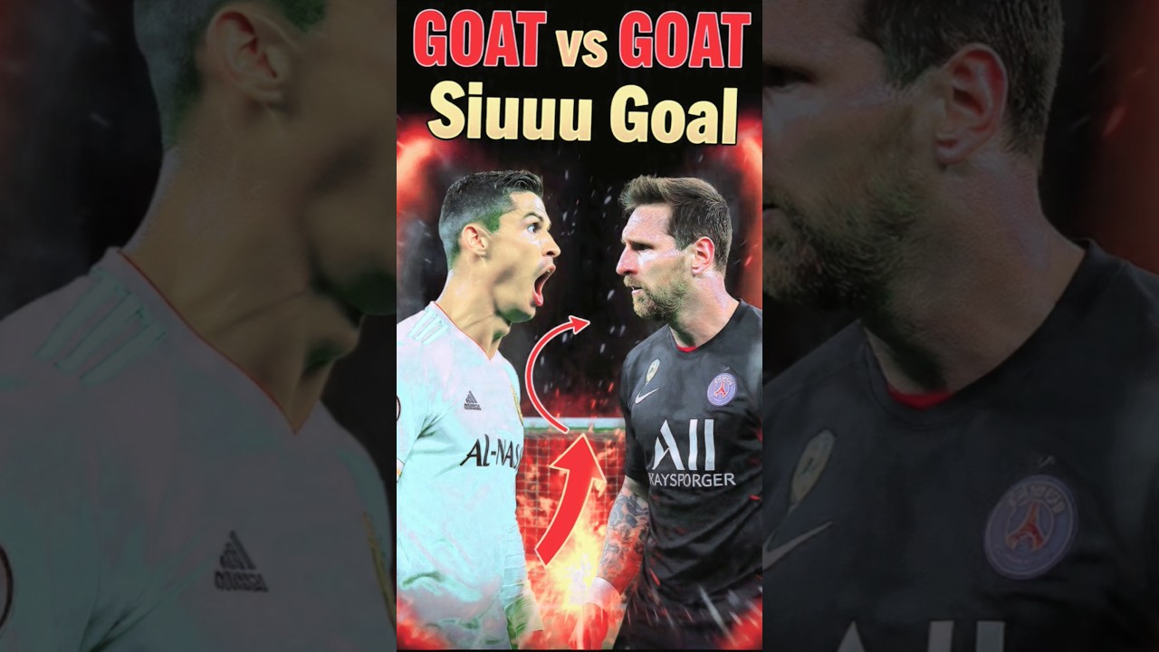 GOAT VS GOAT The Goal that broke the internet #shorts #viral #fifa