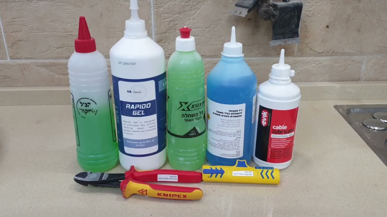 השחלת כבלים דרכי ביצוע. 