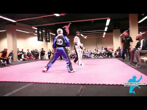 Abia Williams vs  Chris Gorham Rd3 - 2016 AKA Warrior Cup