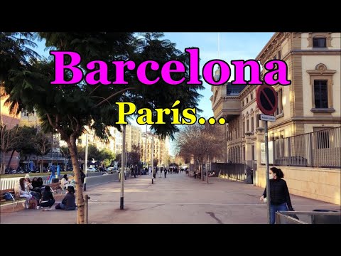 [[SPAIN-BARCELONA]] Walking along París street...22/DEC/2020 03:20 pm