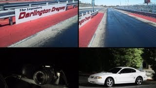 preview picture of video 'In-Car Video: SVT Cobra at Darlington Dragway'